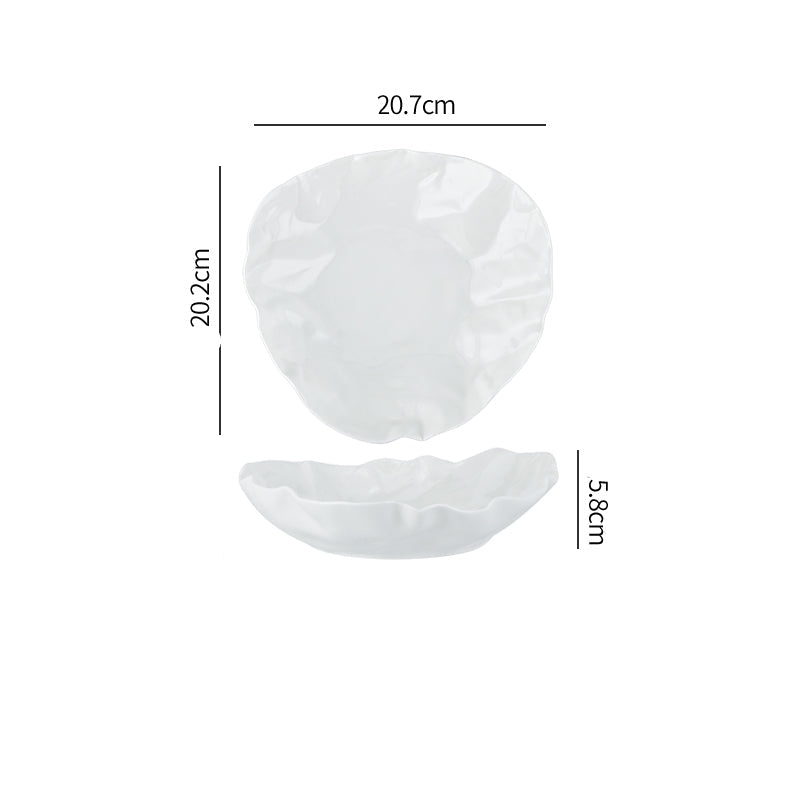 Crinkled Fruit Plate