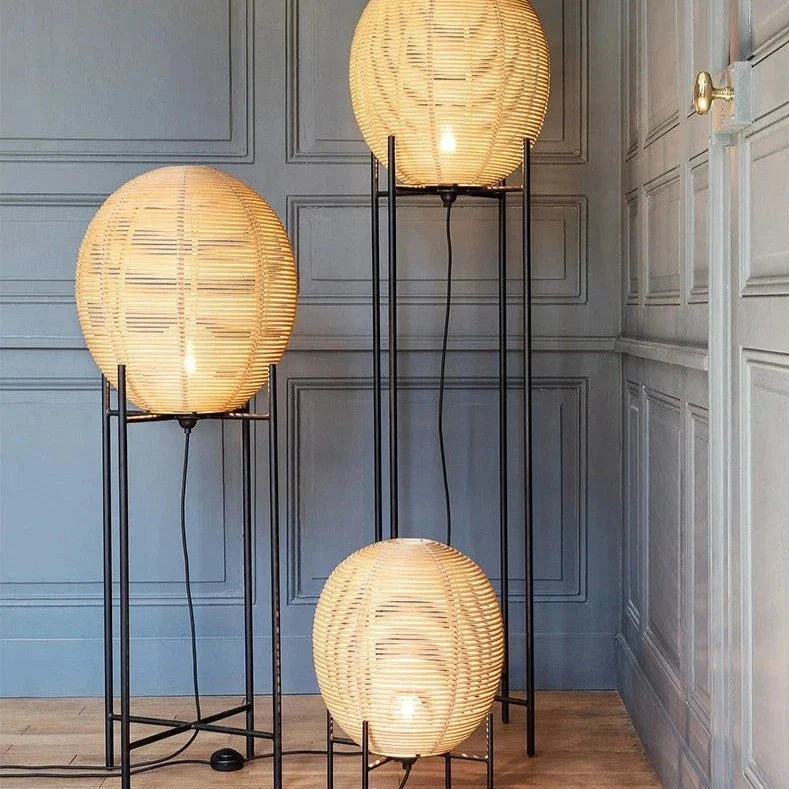 Rattan Lamp Egg