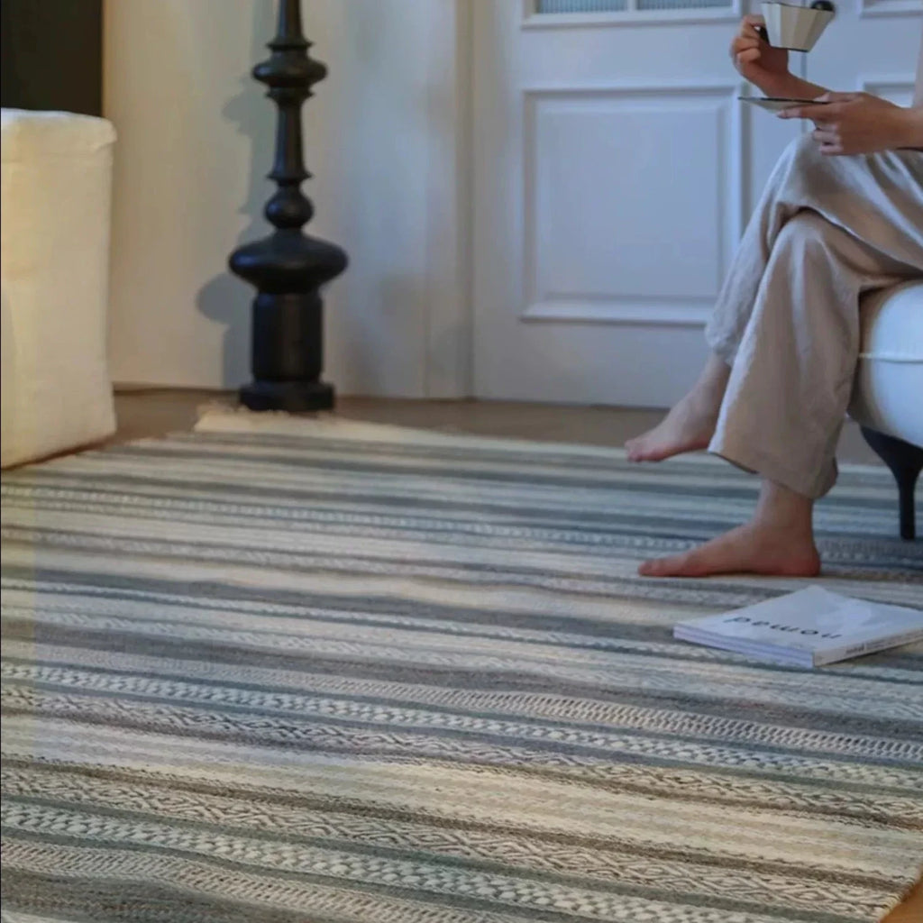 The Striped Wool Rug