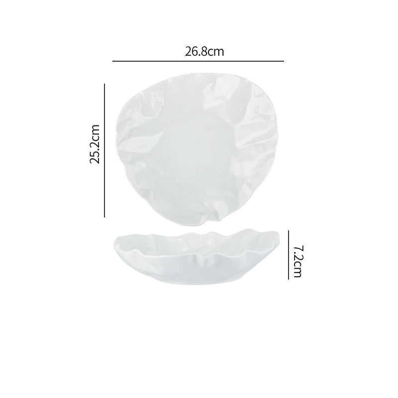 Crinkled Fruit Plate