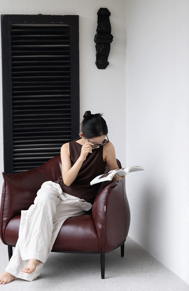 Archibald Leather Chair