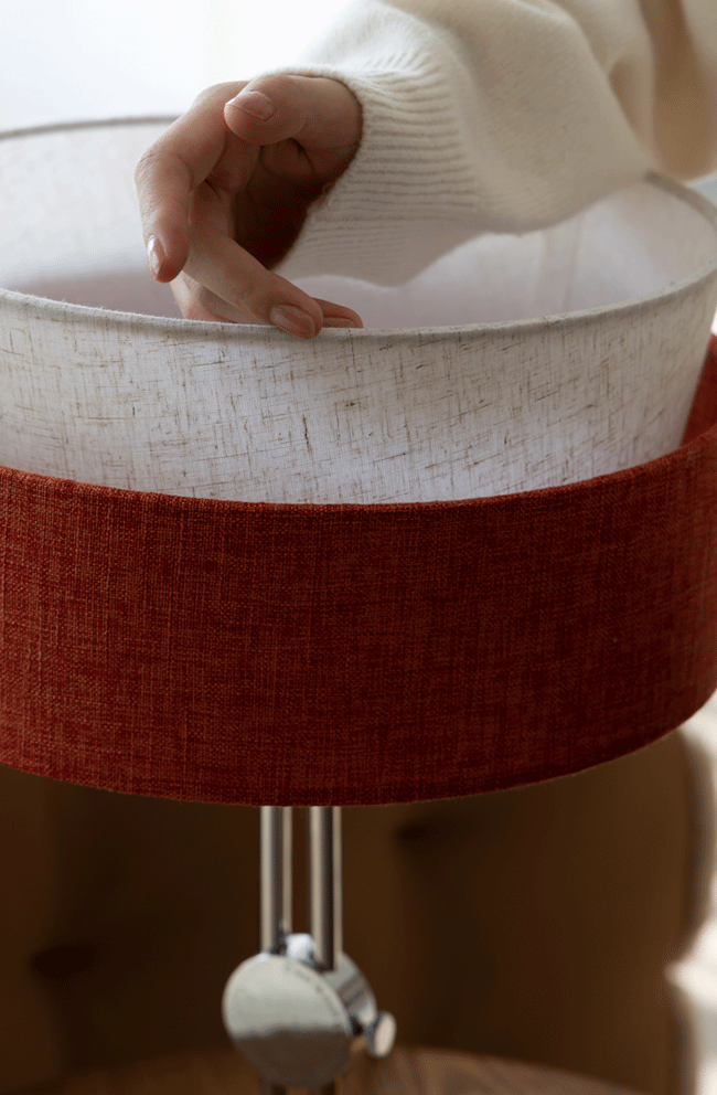 Circus Linen Table Lamp