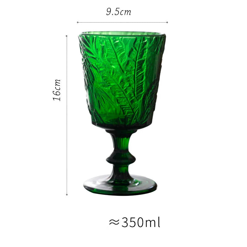 Emerald Glassware Set