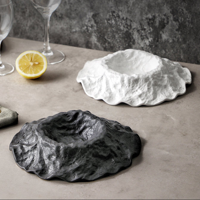 Crinkled Volcano Plate