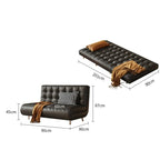 Leather Foldable Sofa