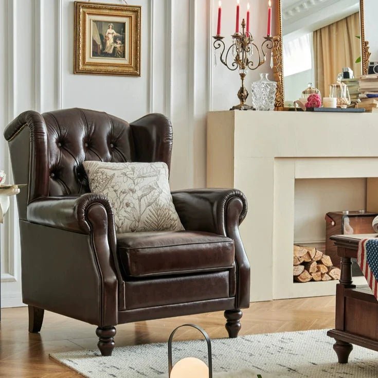 Balford Cowhide Chair