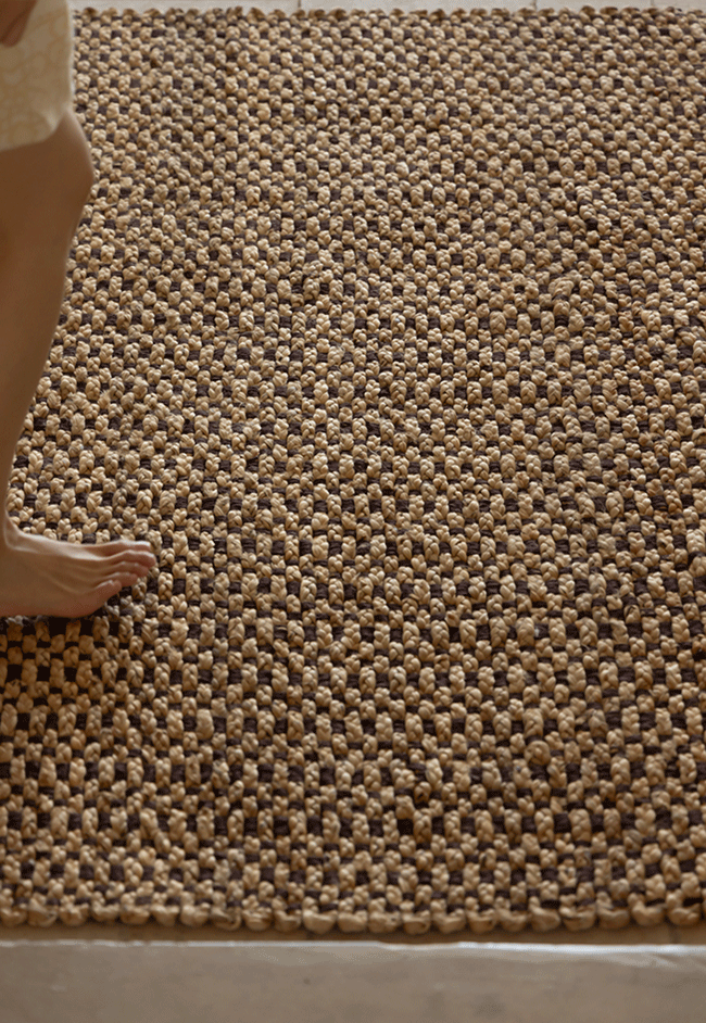 Abrash Jute Mat