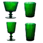 Emerald Glassware Set