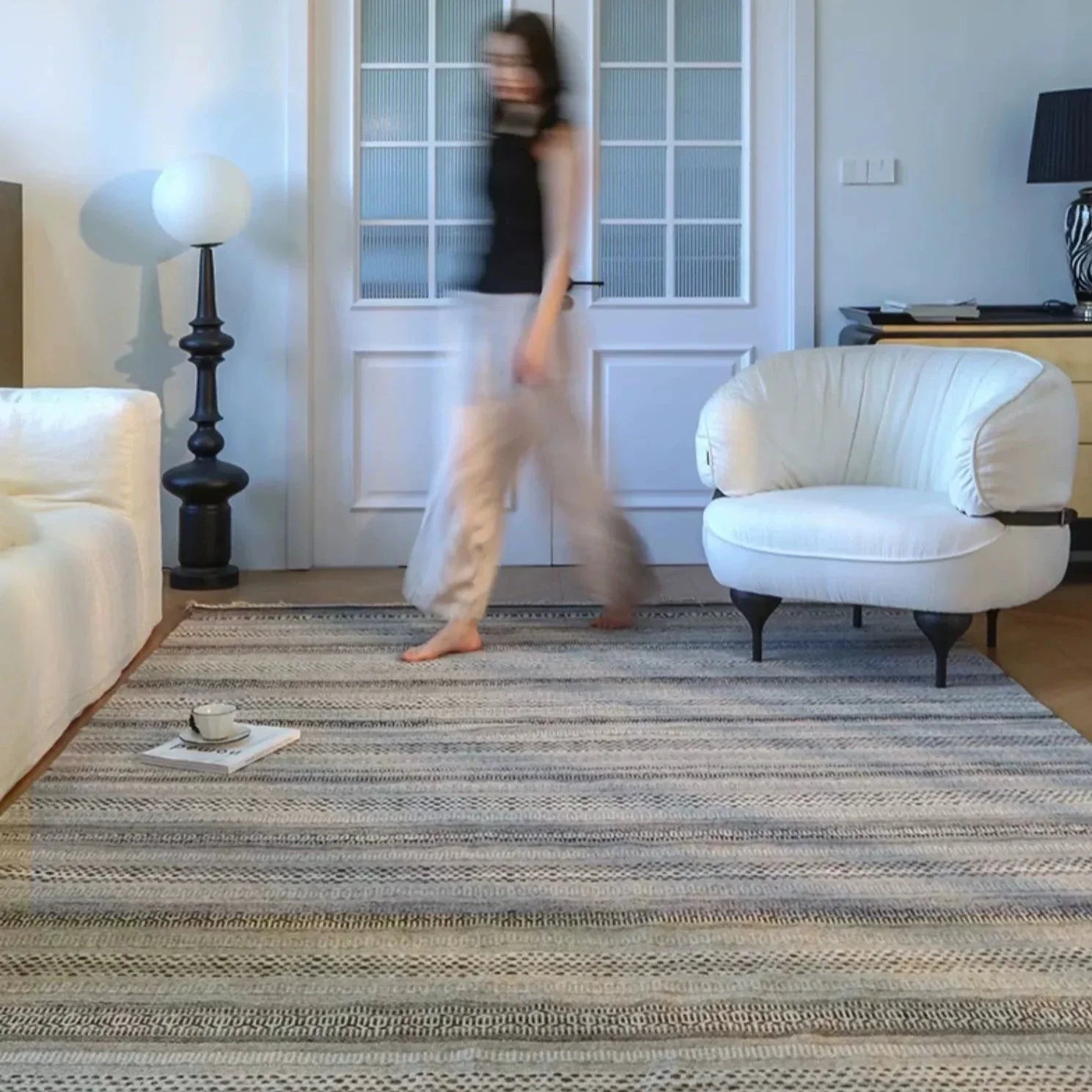 The Striped Wool Rug