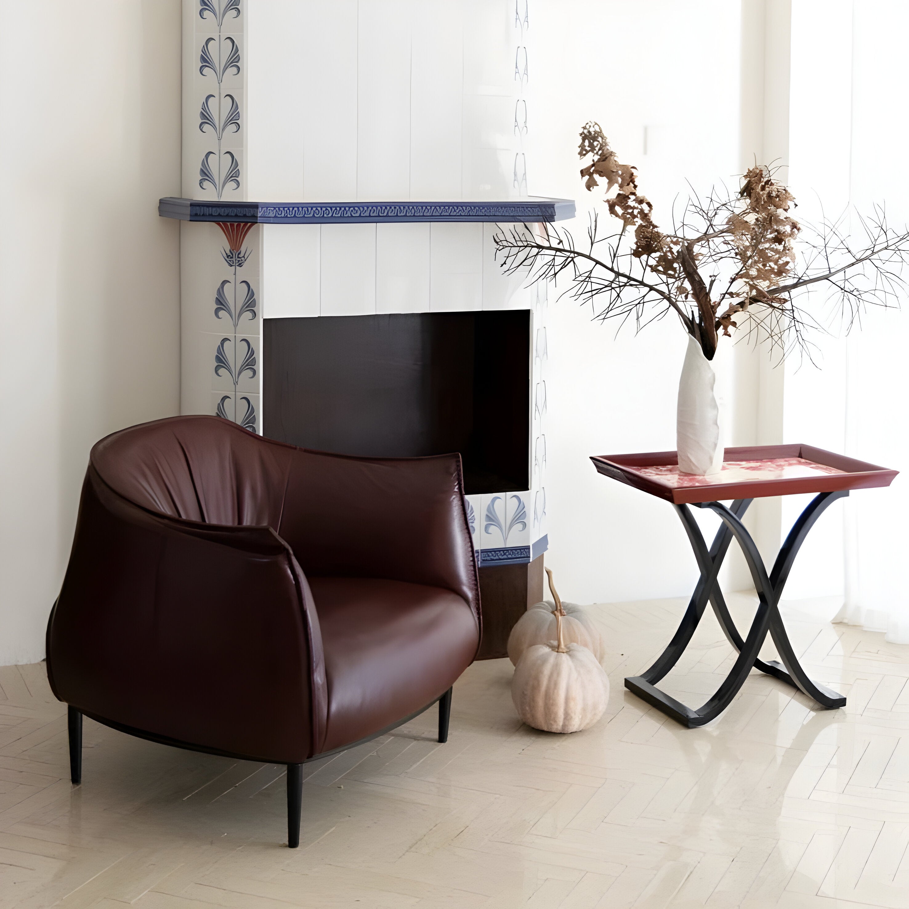 Archibald Leather Chair