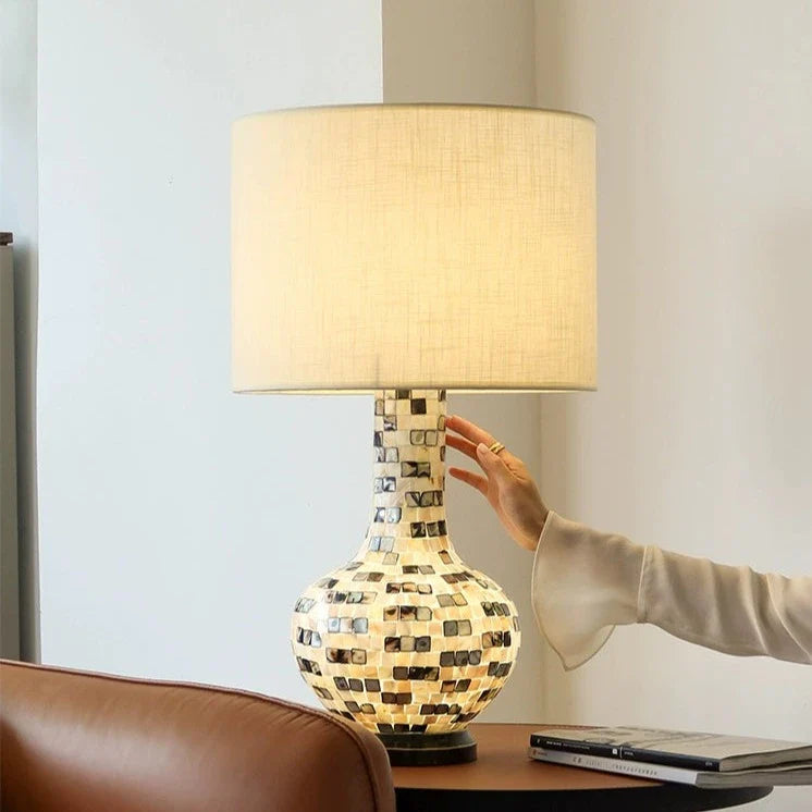 Mother of Pearl Table Lamp