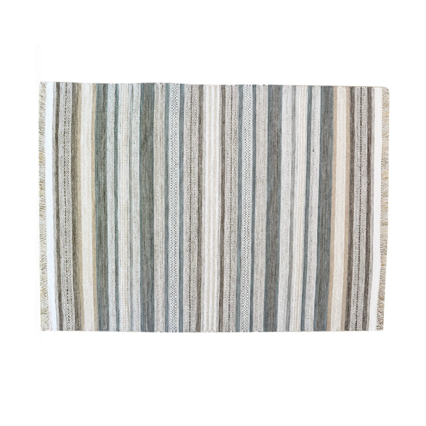 The Striped Wool Rug