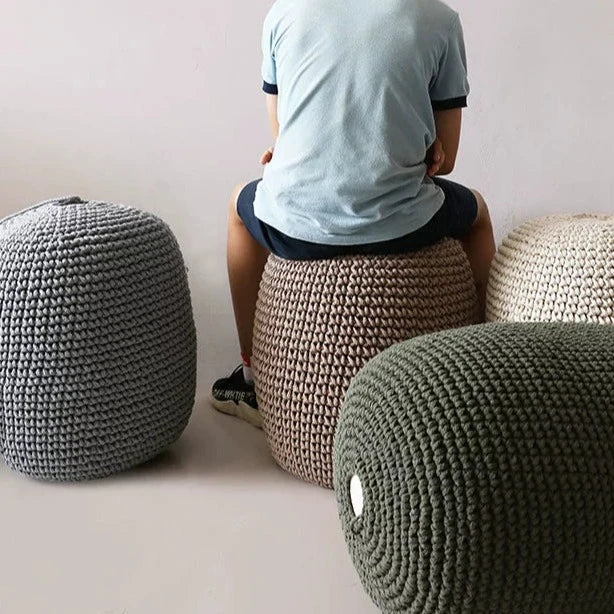 Knitted Ottoman