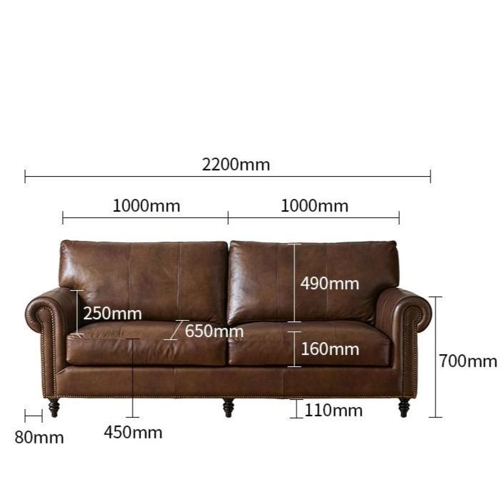 Balford Leather Sofa