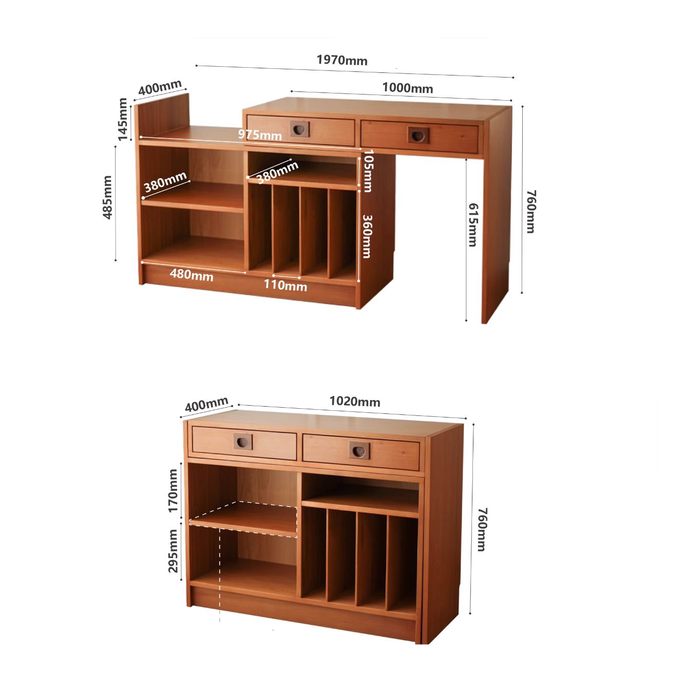 Howard Extendable Work Desk