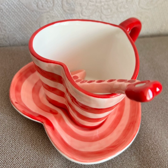 Heart Coffee Set