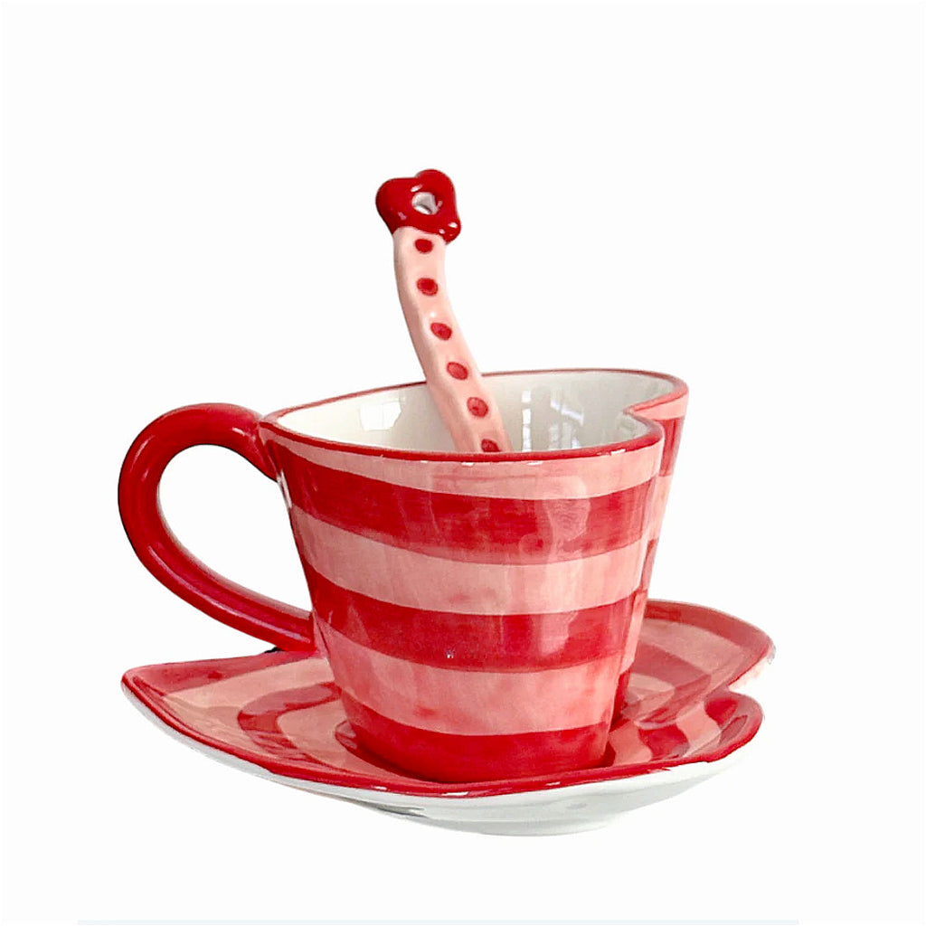 Heart Coffee Set