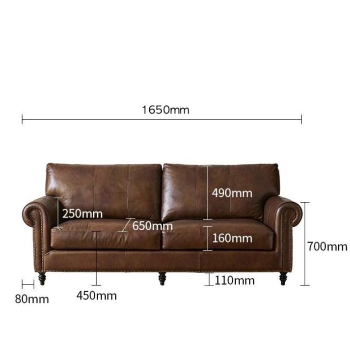Balford Leather Sofa