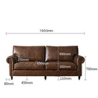 Balford Leather Sofa