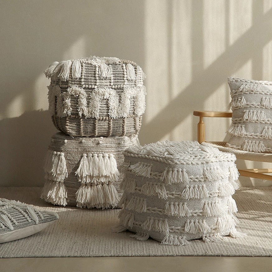 Nomad Fringe Pouf