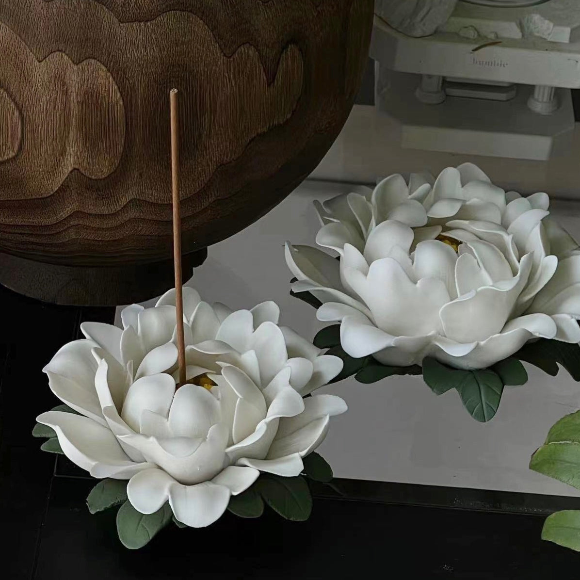 Peony Incense Holder