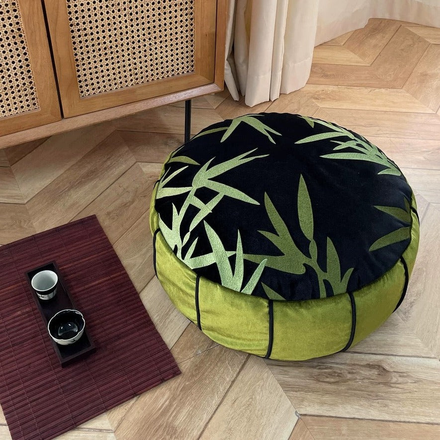 Bamboo Pouf