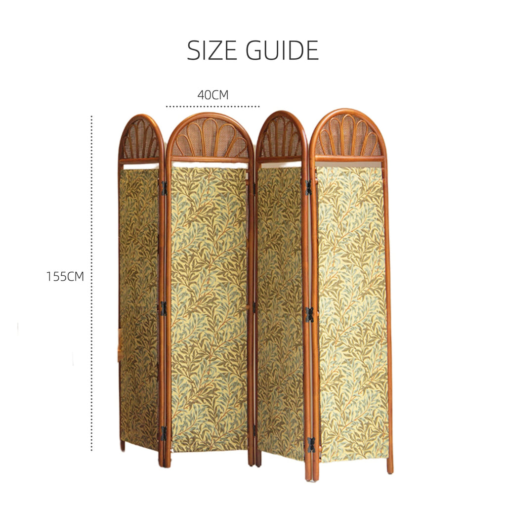 Spring Rattan Screen