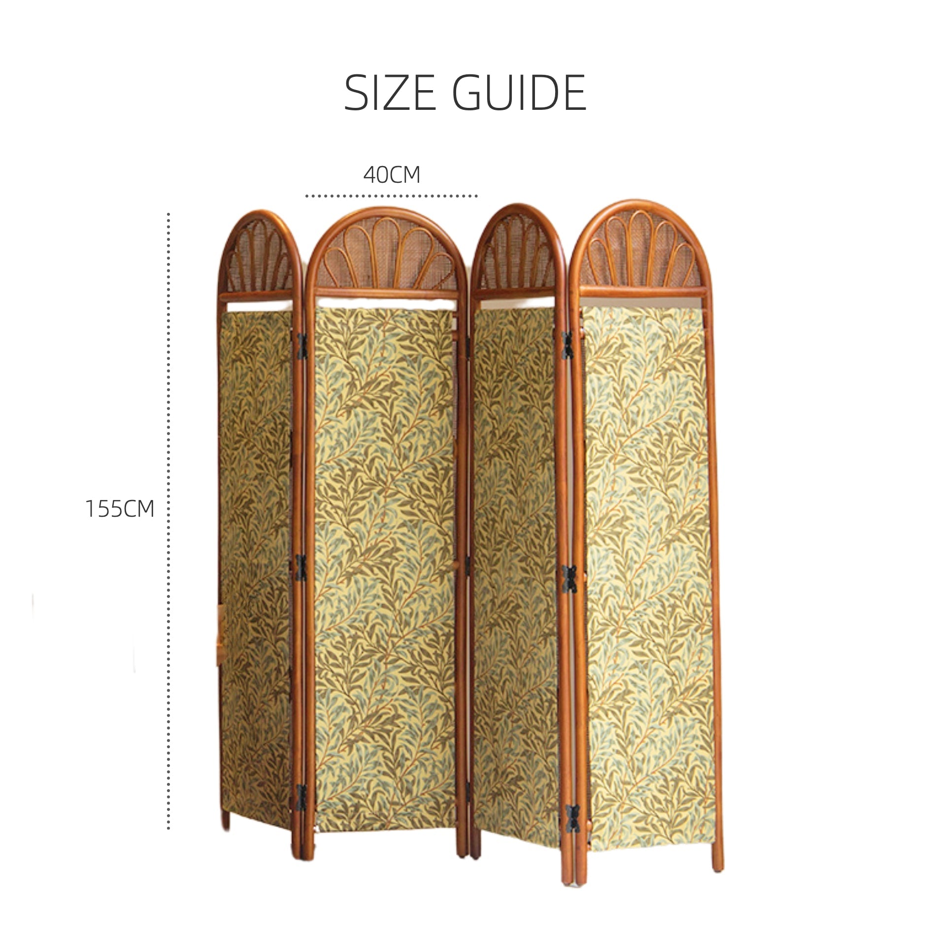 Spring Rattan Screen