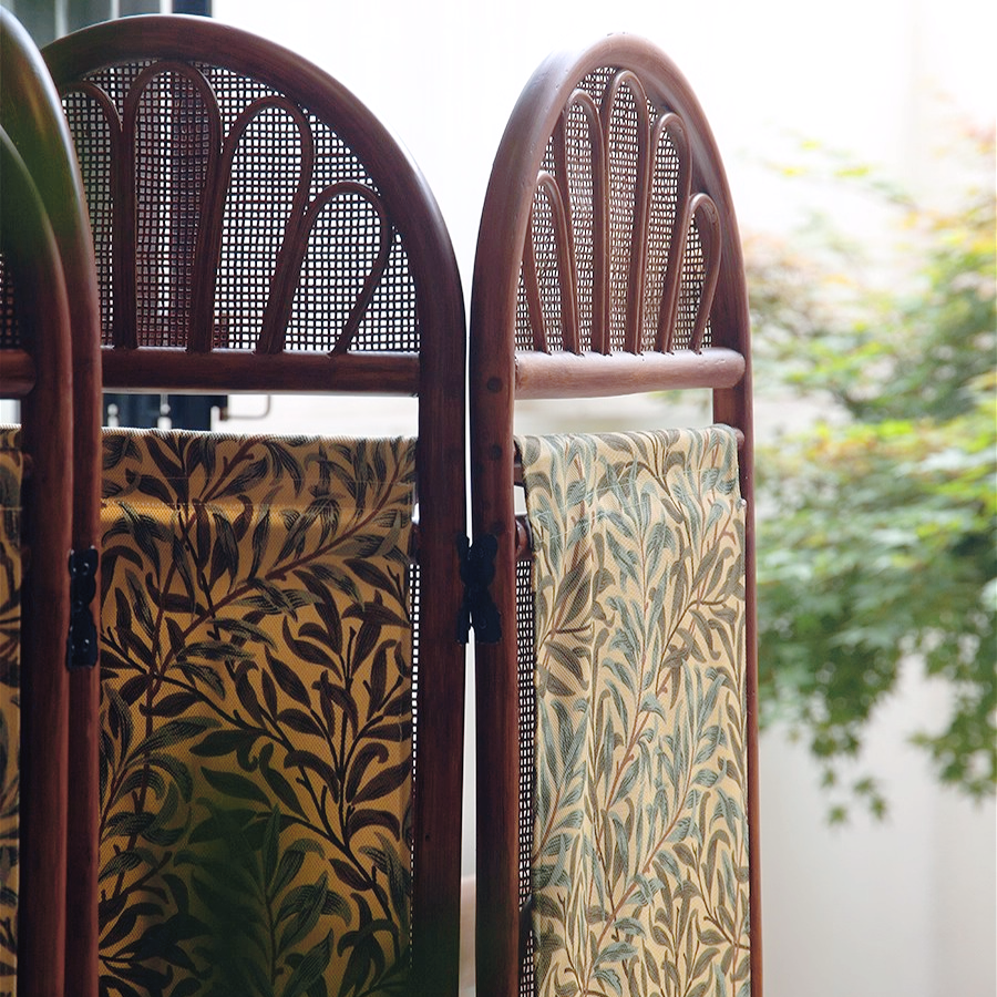 Spring Rattan Screen