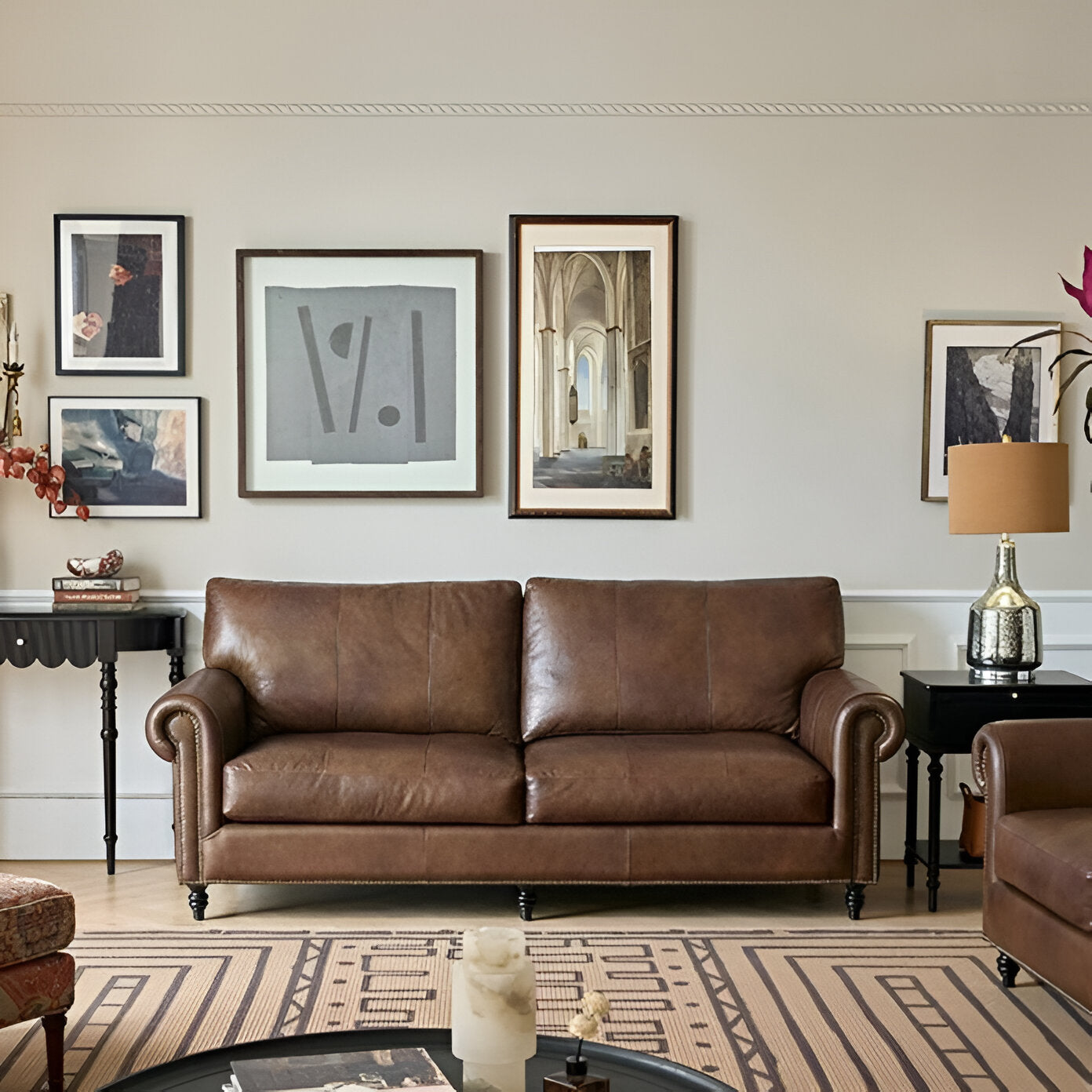 Balford Leather Sofa