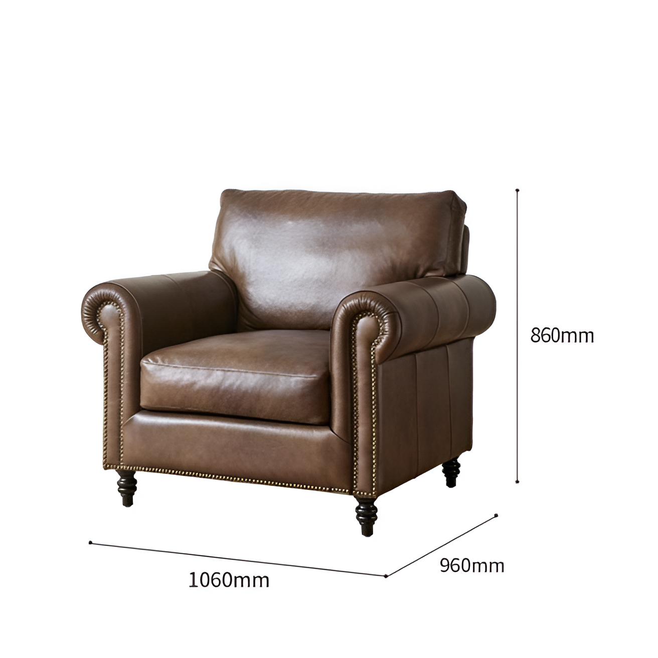 Balford Leather Sofa