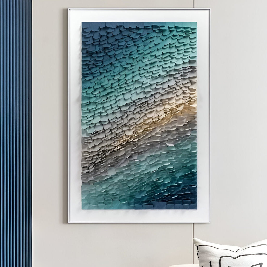 Scherenschnitte Wall Art - Seashore